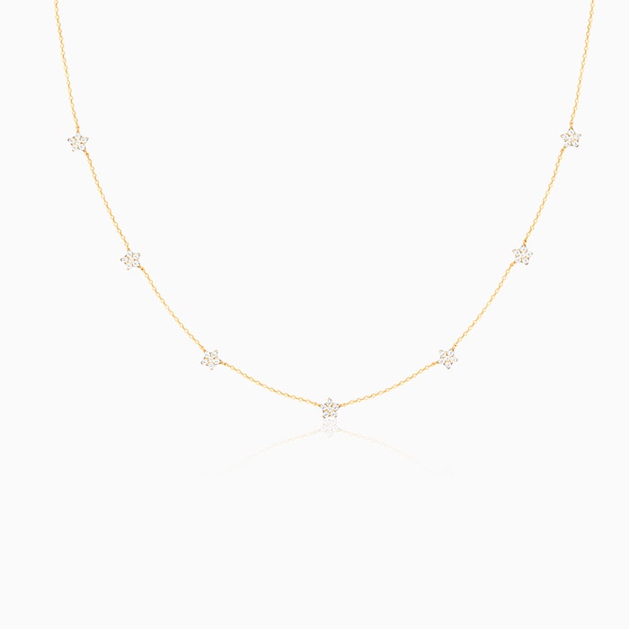 18k Gold plating Star Constellation Necklace