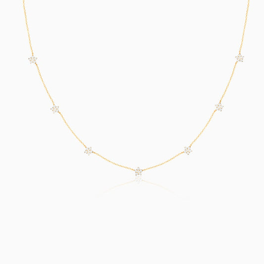 18k Gold plating Star Constellation Necklace