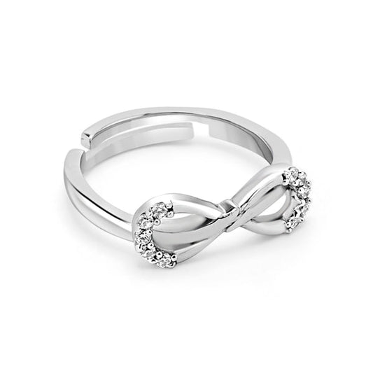 925 Silver Infinity Ring