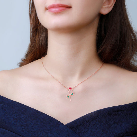 KAALI Classic Rose Gold Necklace
